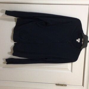 J. Crew Women's Black Cardigan Sweater